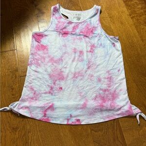Tek Gear Pink and White Kids Tank Top
